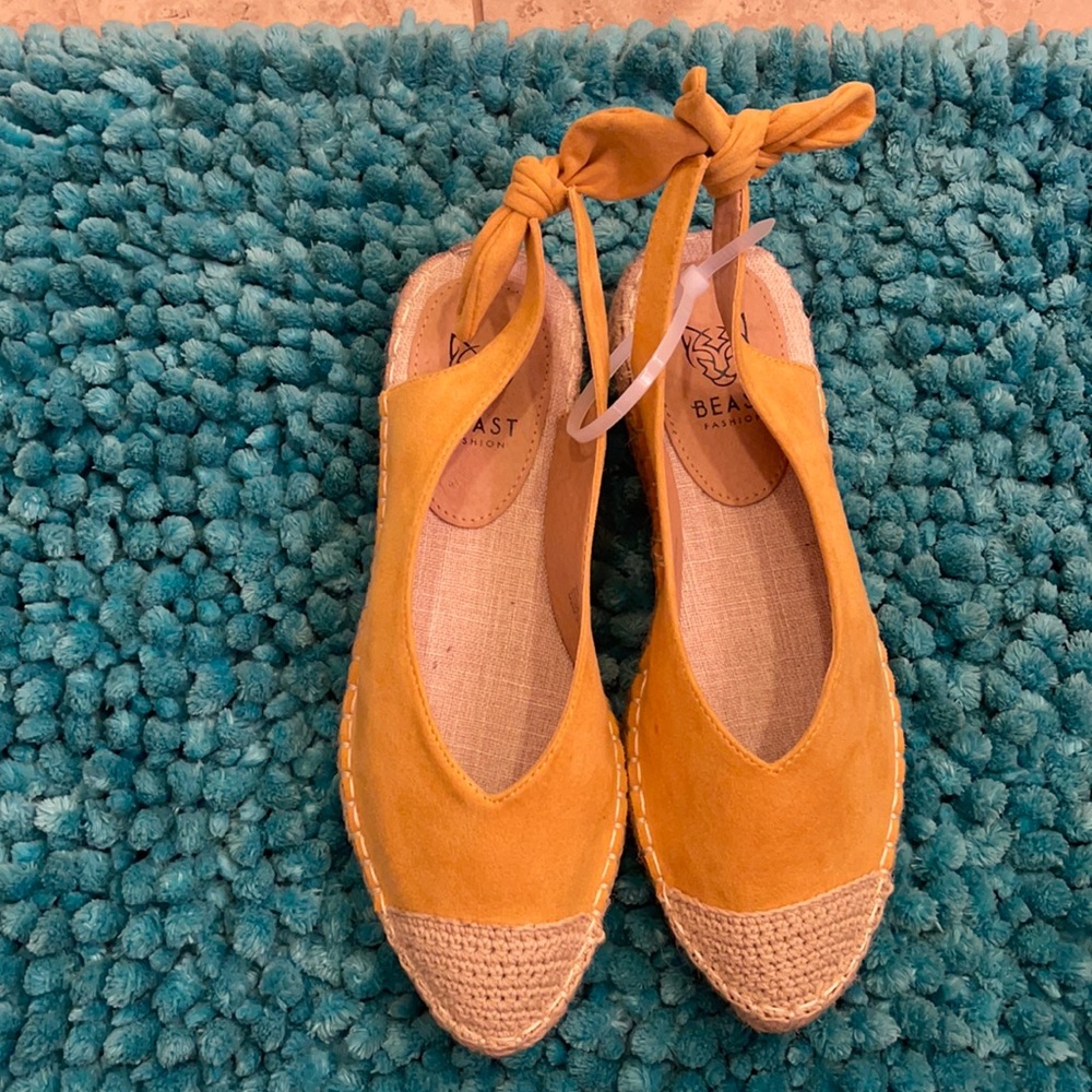 Beast Yellow Espadrilles
